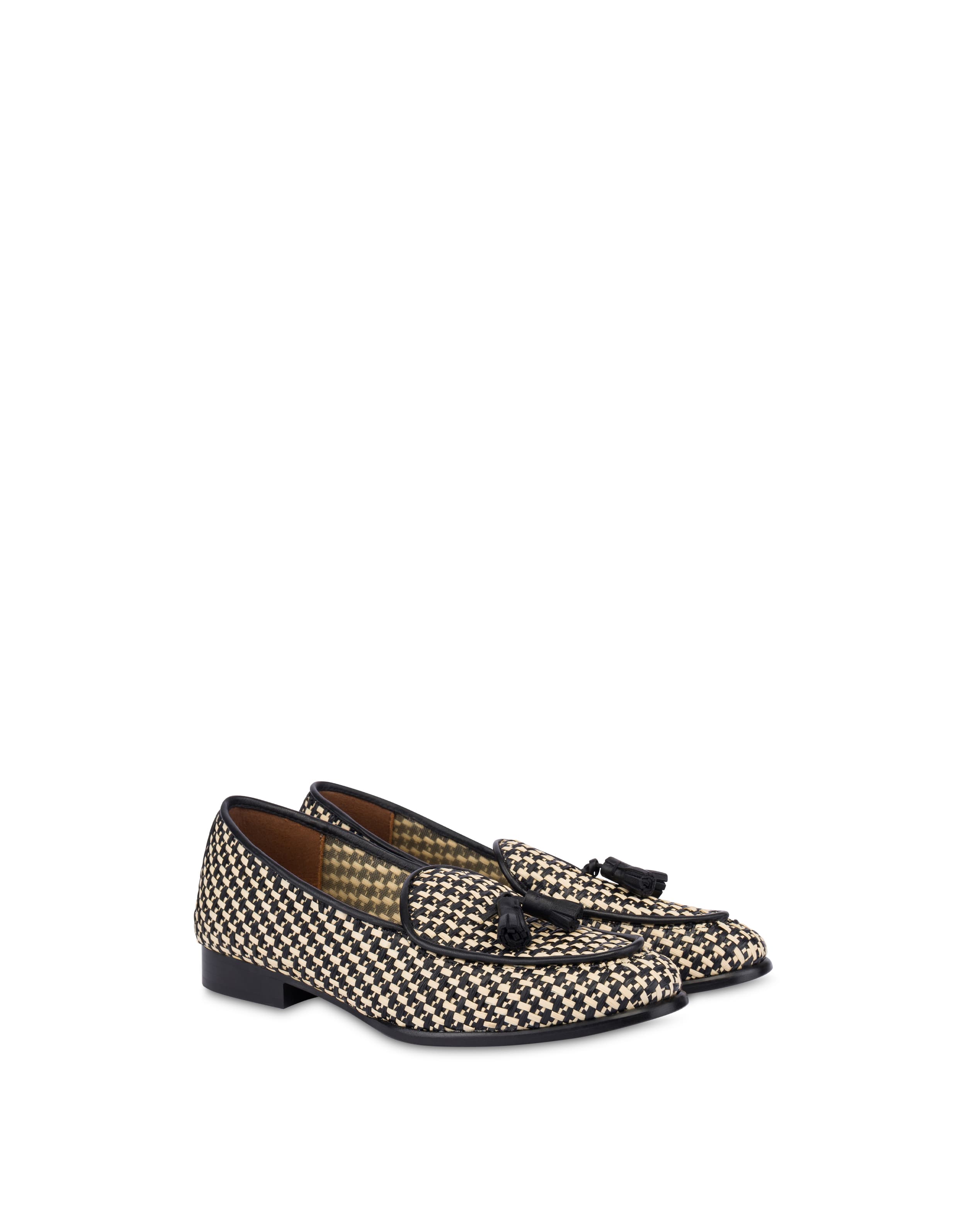 Belgian shoes Viktoria in Rafia — vista 2