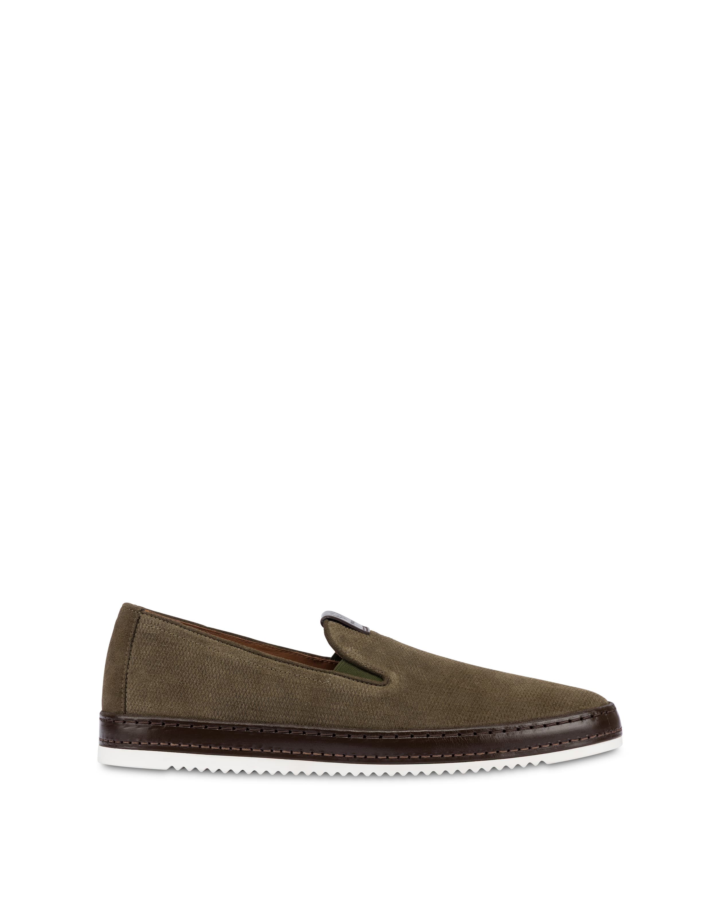 pollini — Slip-On Foxing in Crosta