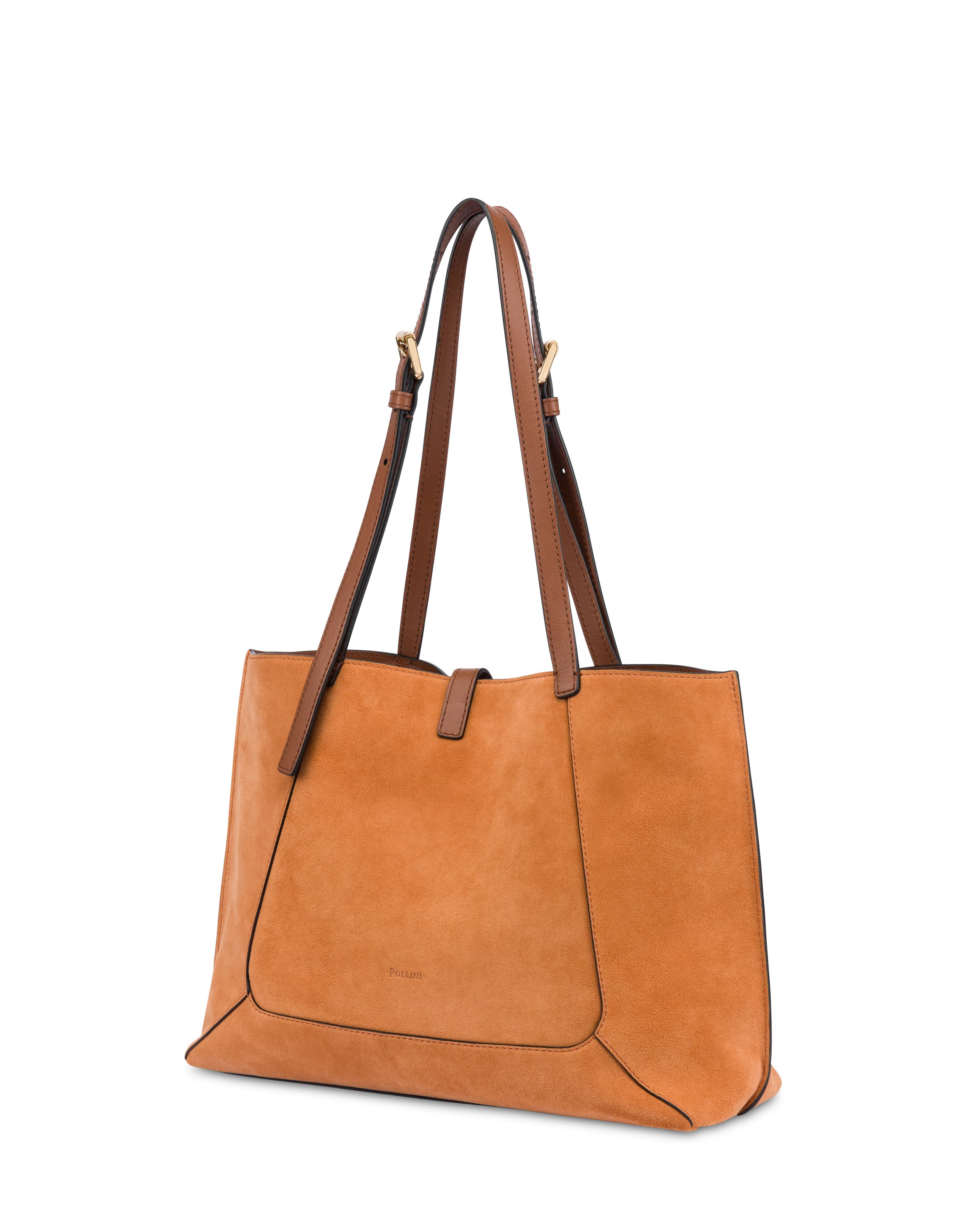 Small Double Handle Bag Austin in Crosta e Vitello — vista 2