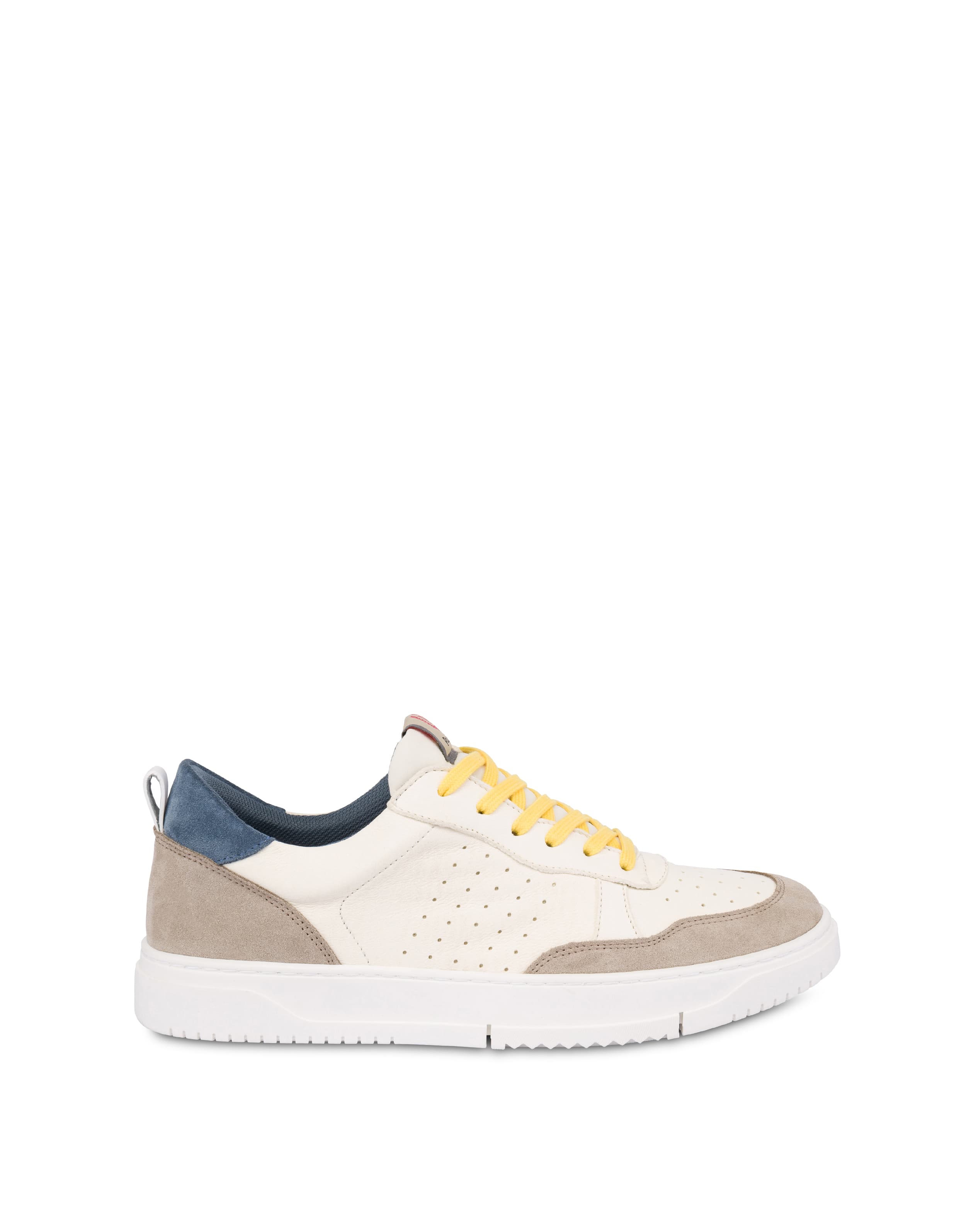 pollini — Sneakers Milano In Vitello e Nylon