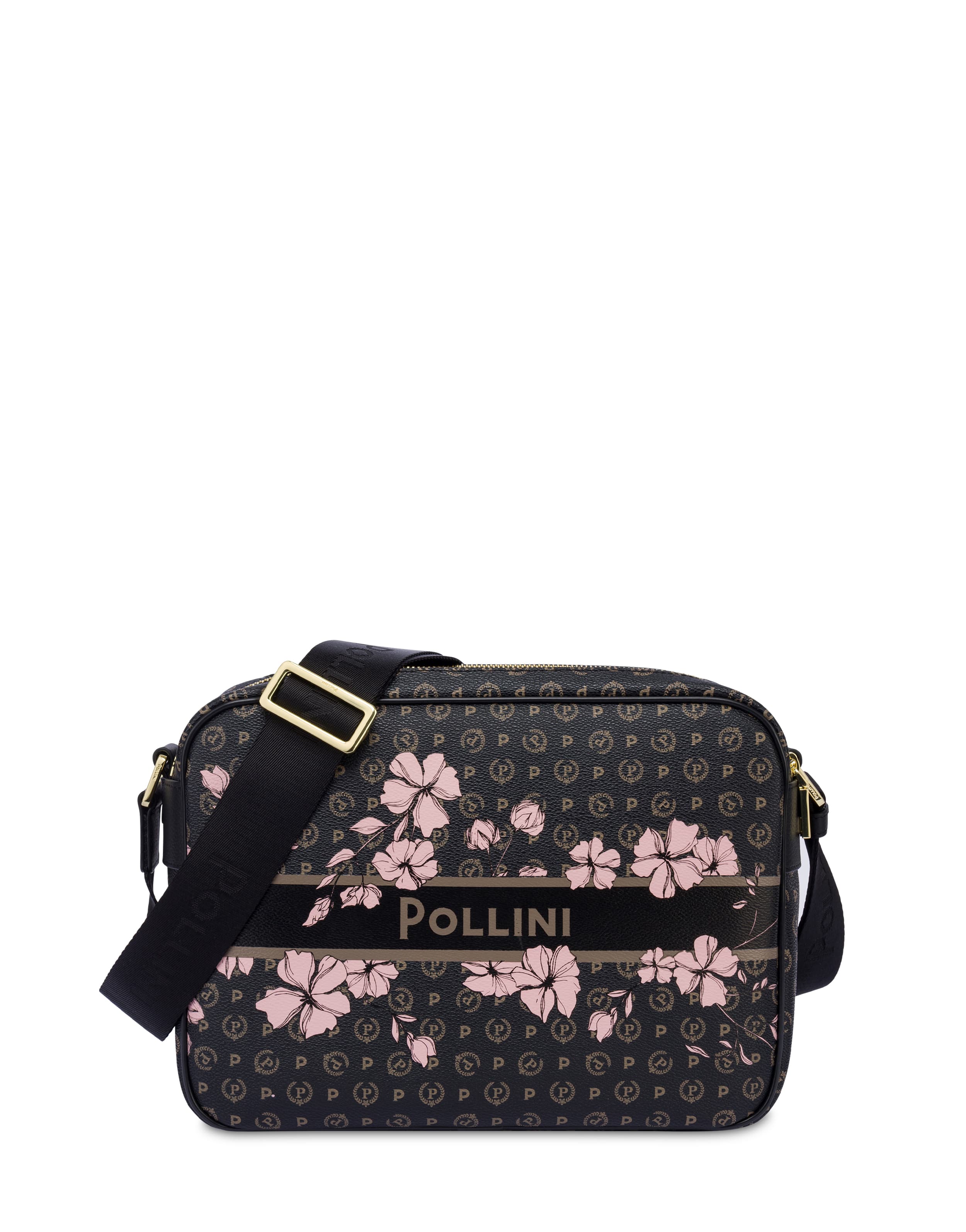 pollini — Borsa A Spalla in Heritage Marina Flower