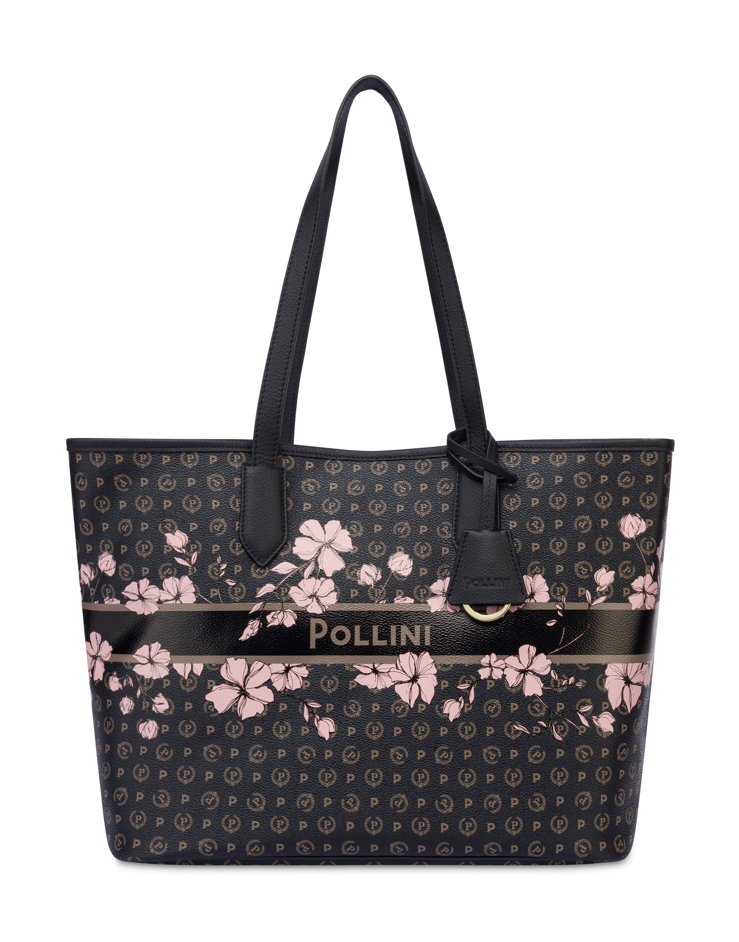 pollini — Shopping Bag in Heritage Marina Flower
