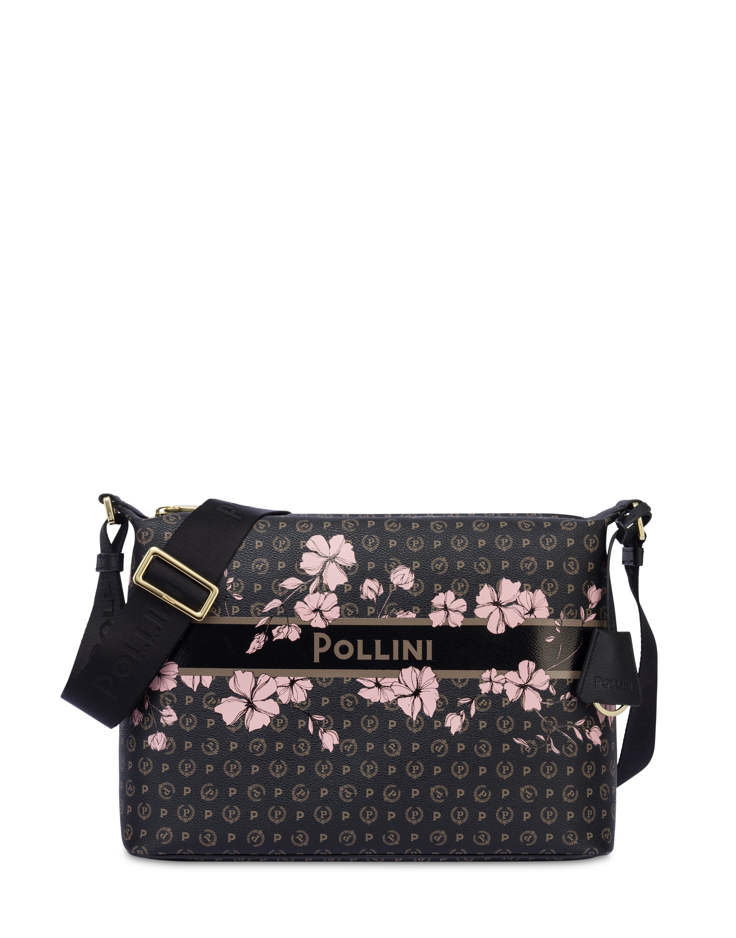 pollini — Borsa A Spalla in Heritage Marina Flower