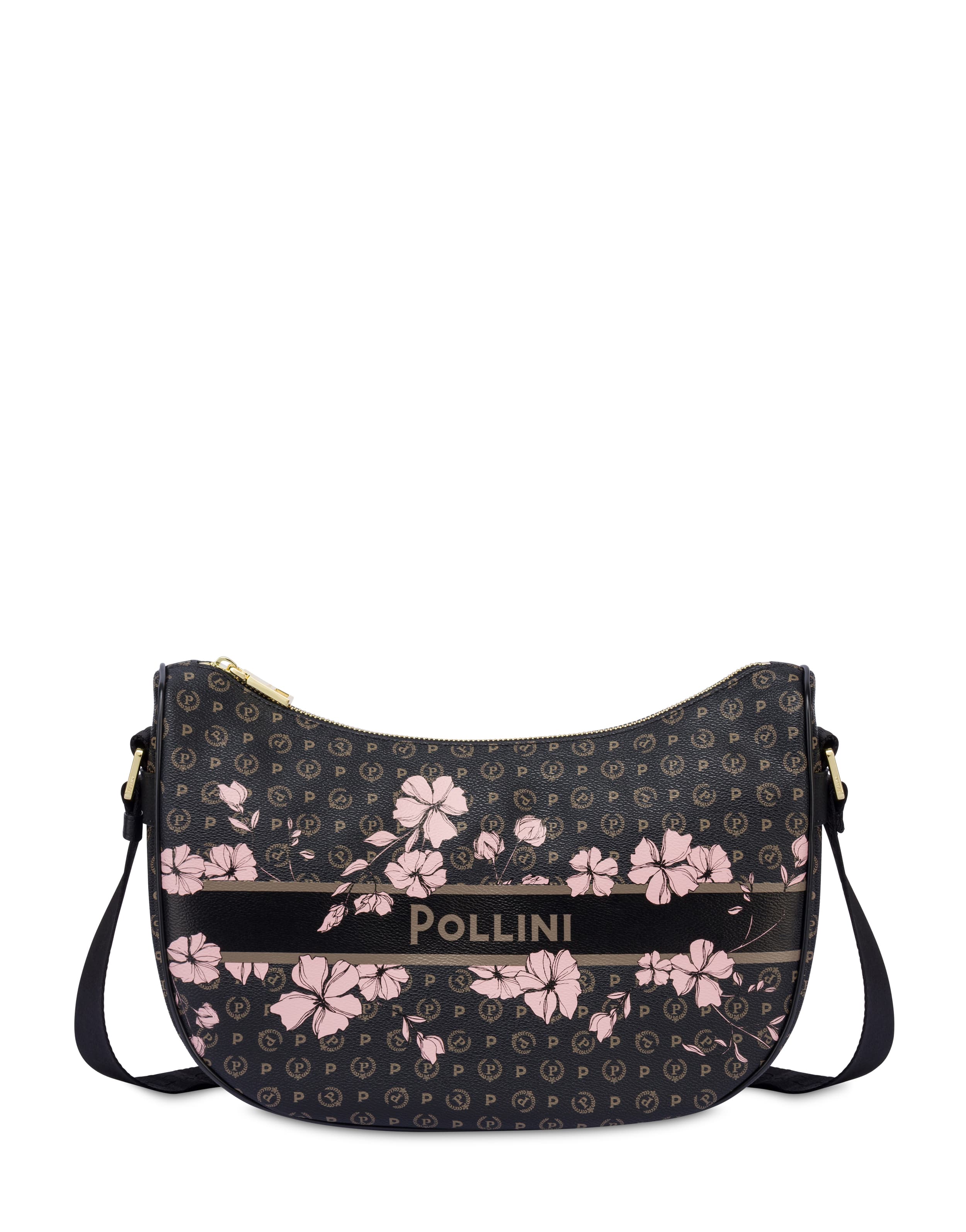 pollini — Borsa A Spalla in Heritage Marina Flower