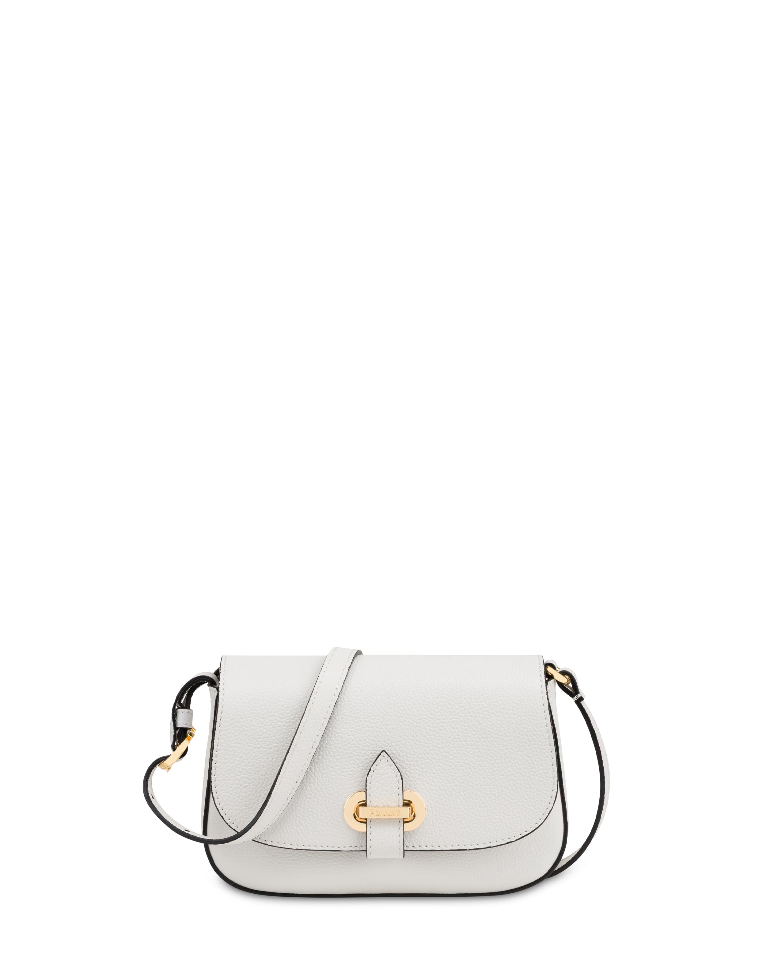 pollini — Small crossbody Fence Bag In vitello bottalato