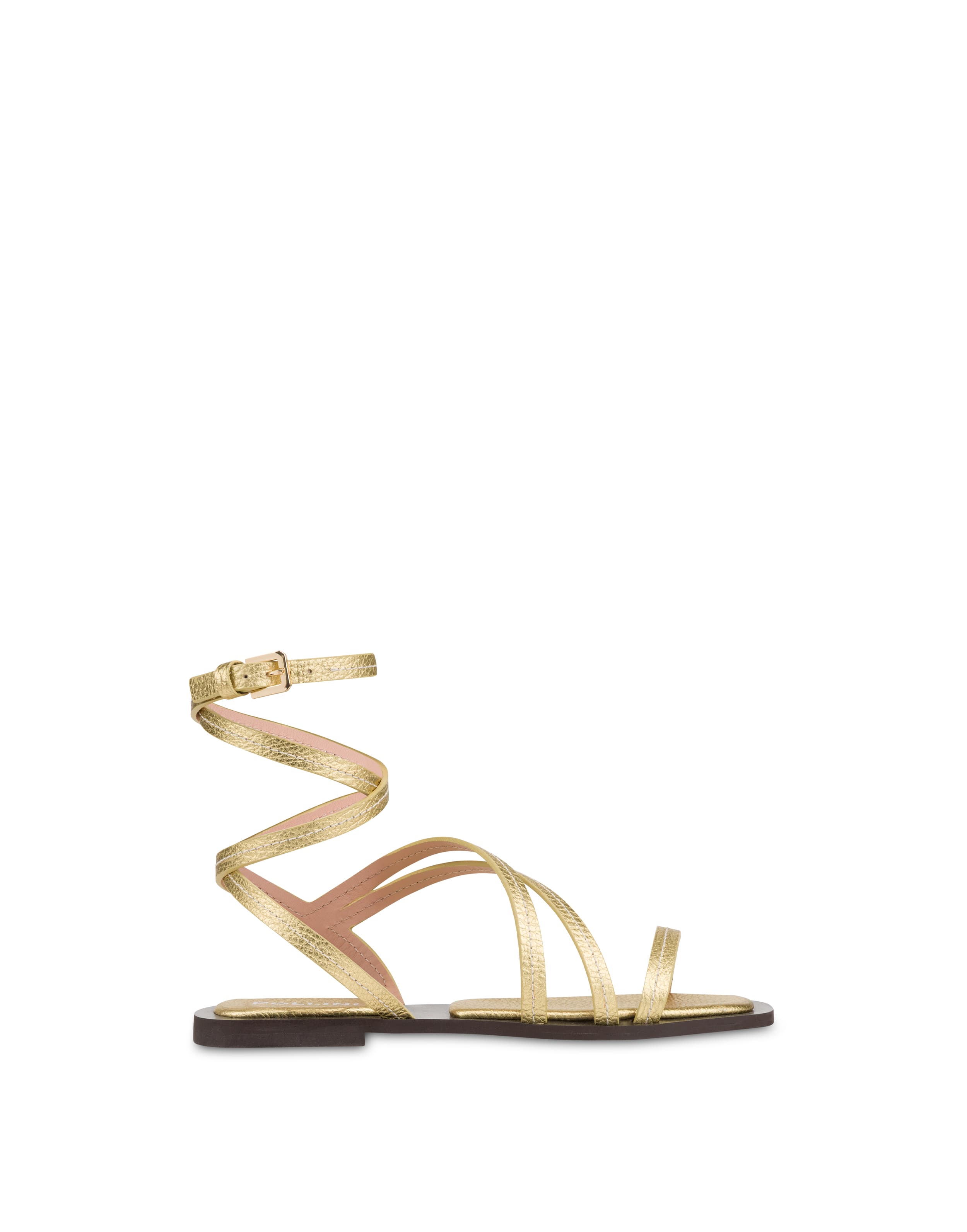 pollini — Sandalo Flat Capri in Vitello