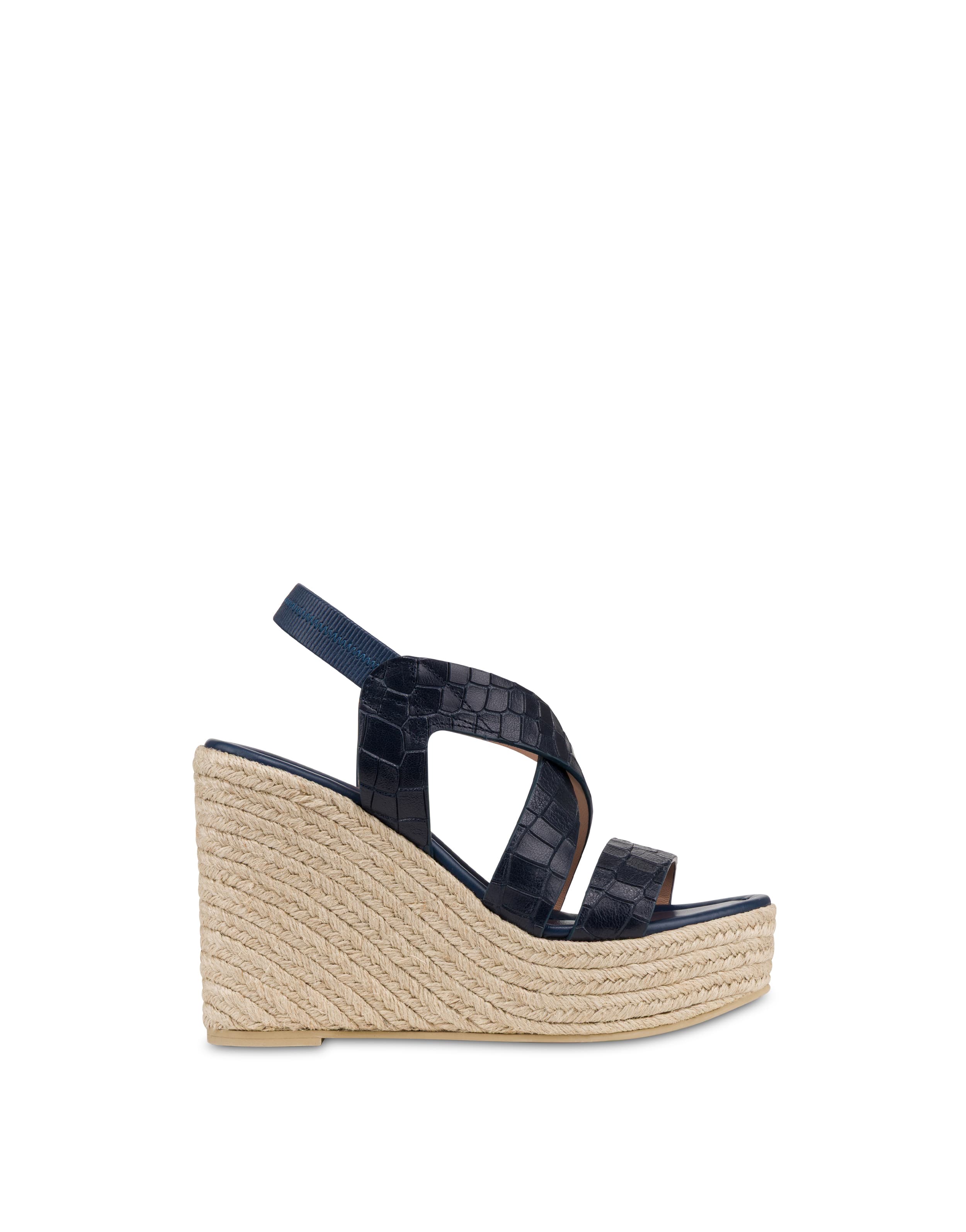 pollini — Sandalo Igea in Capria Stampa Cocco