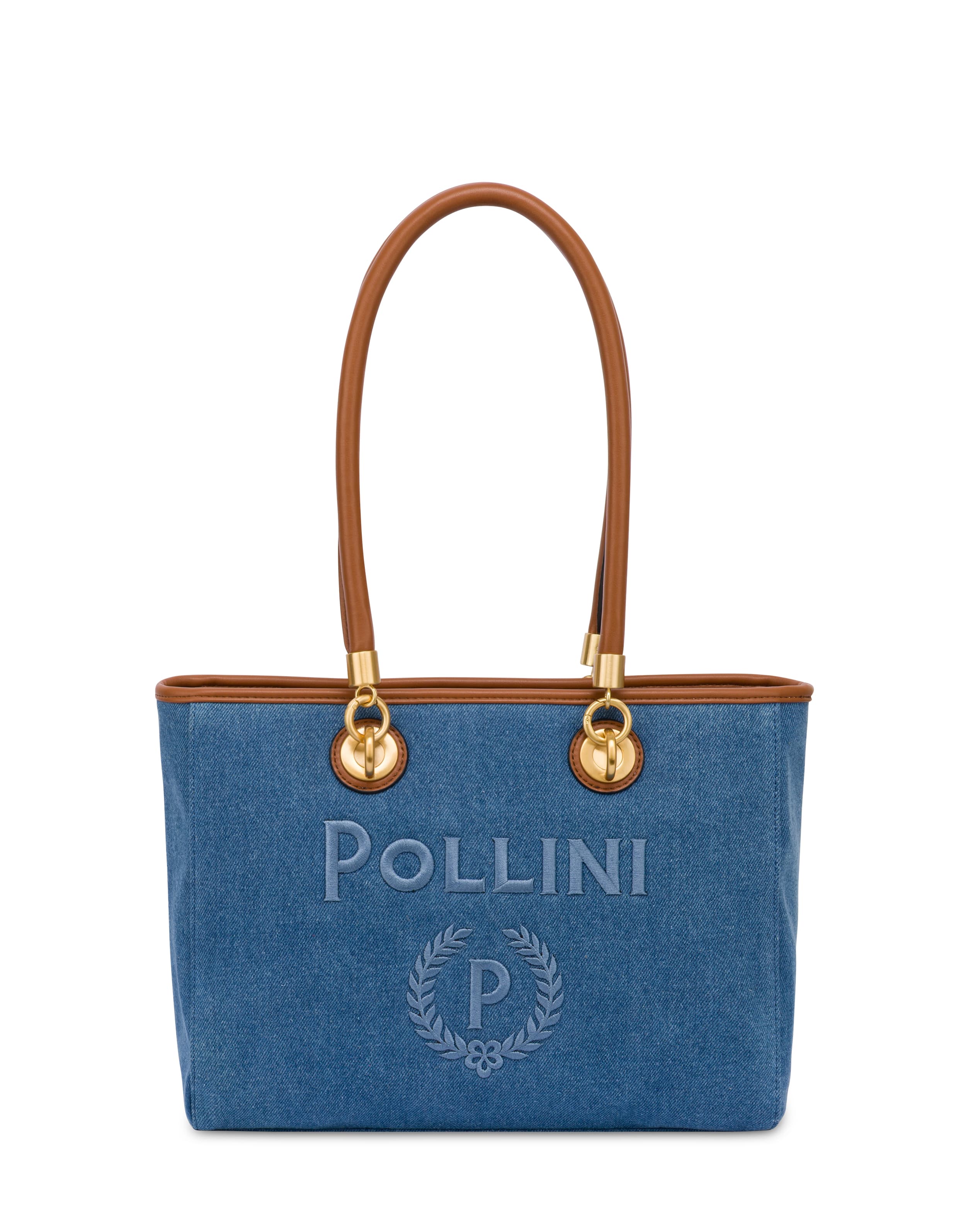 pollini — Small Tote Bag Capri In Simil Suede