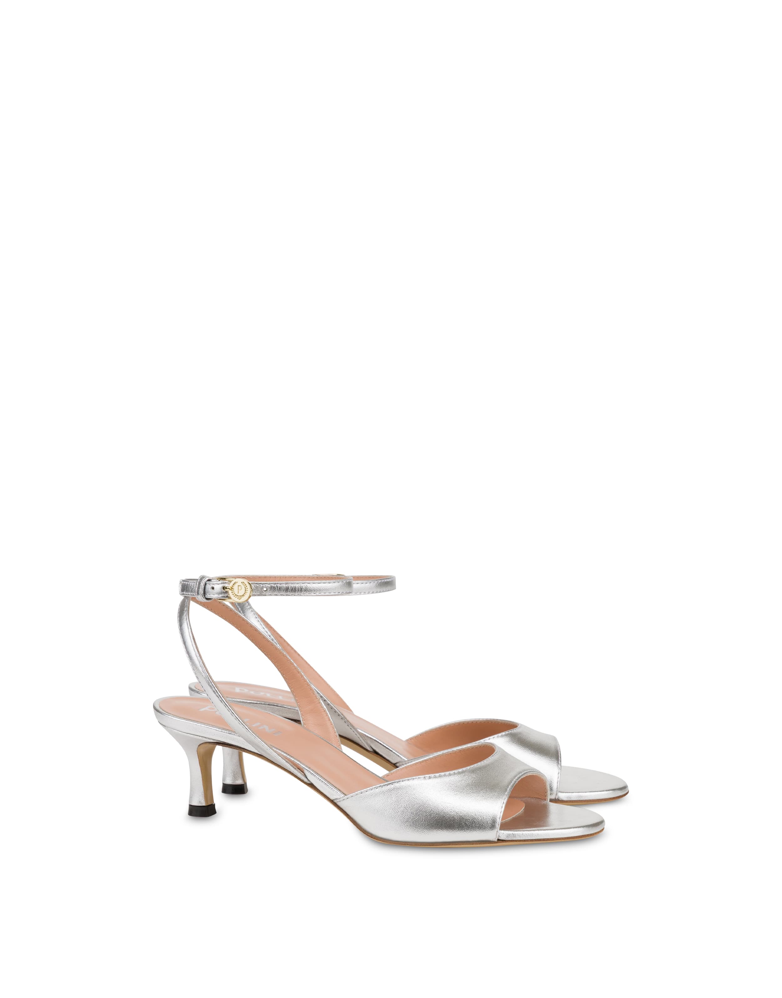 Sandalo Aria In Nappa Laminata — vista 2