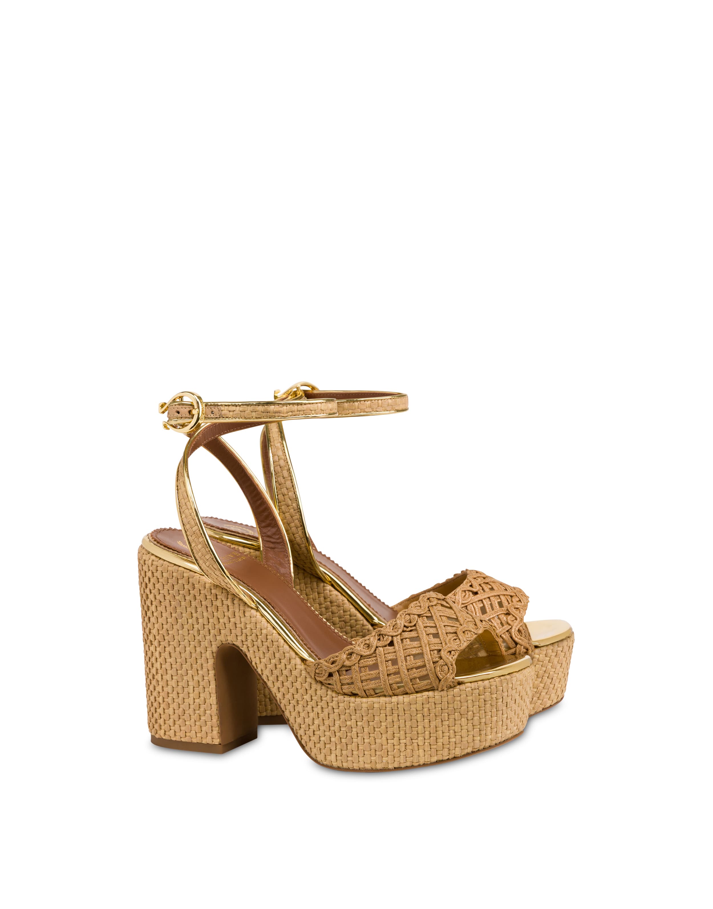 Sandalo Muse in Rafia — vista 2