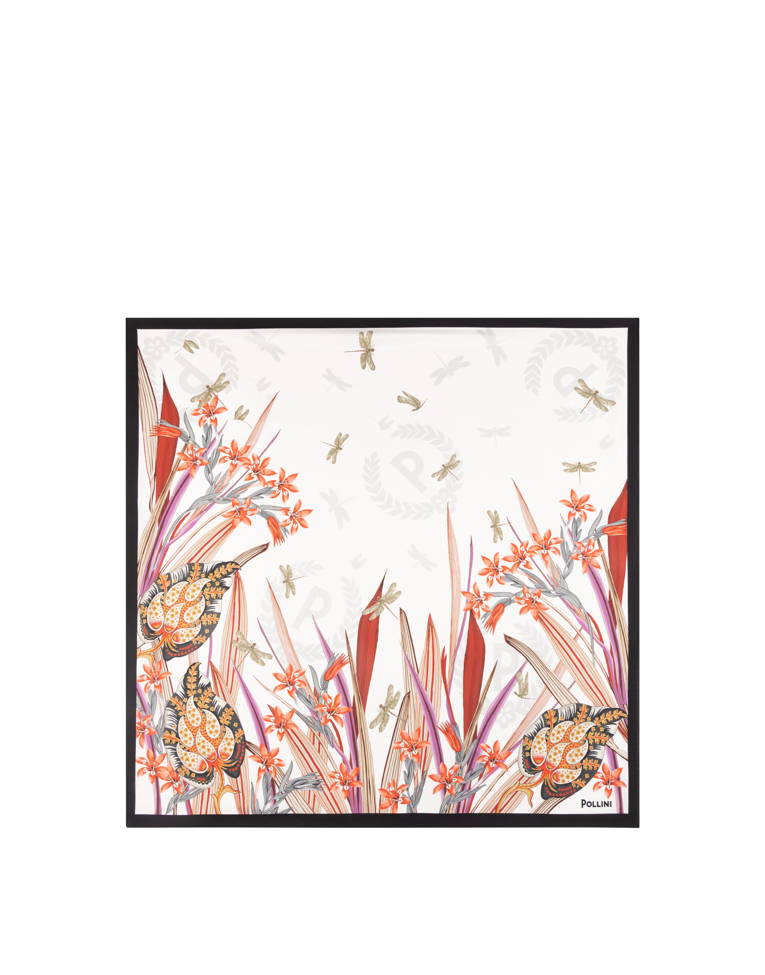Foulard In Seta Con Stampa floreale — vista 2