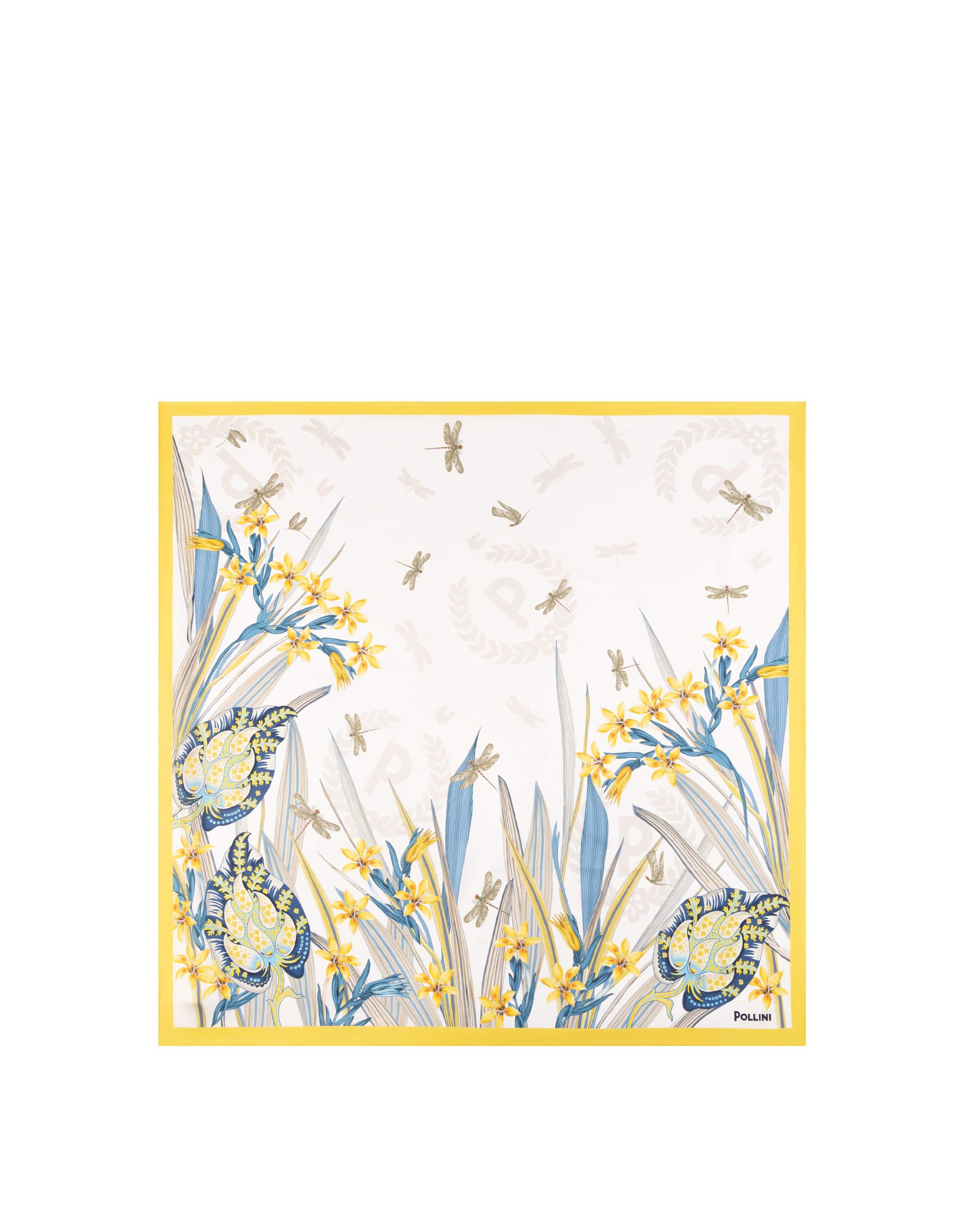 Foulard In Seta Con Stampa floreale — vista 2