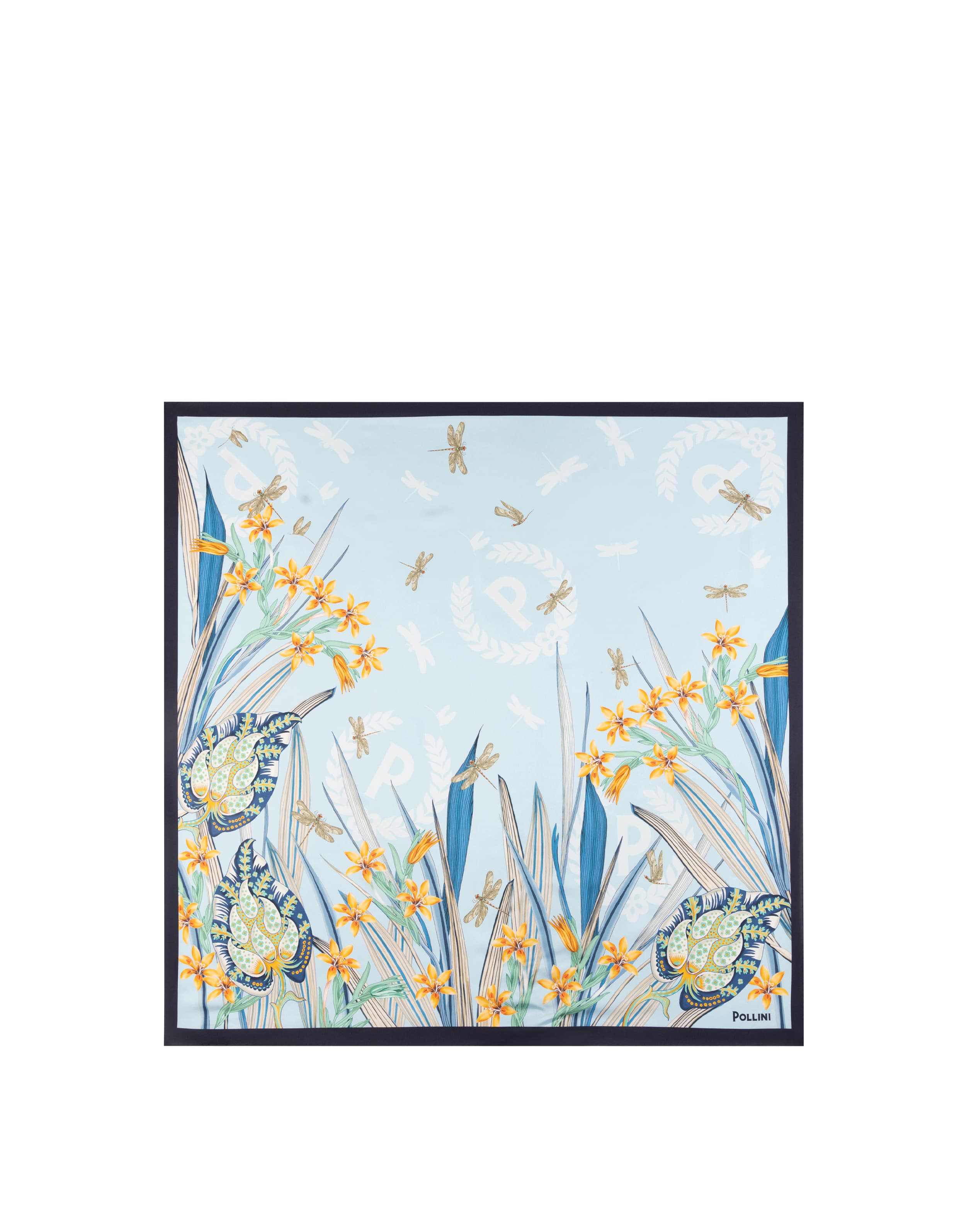 Foulard In Seta Con Stampa floreale — vista 2