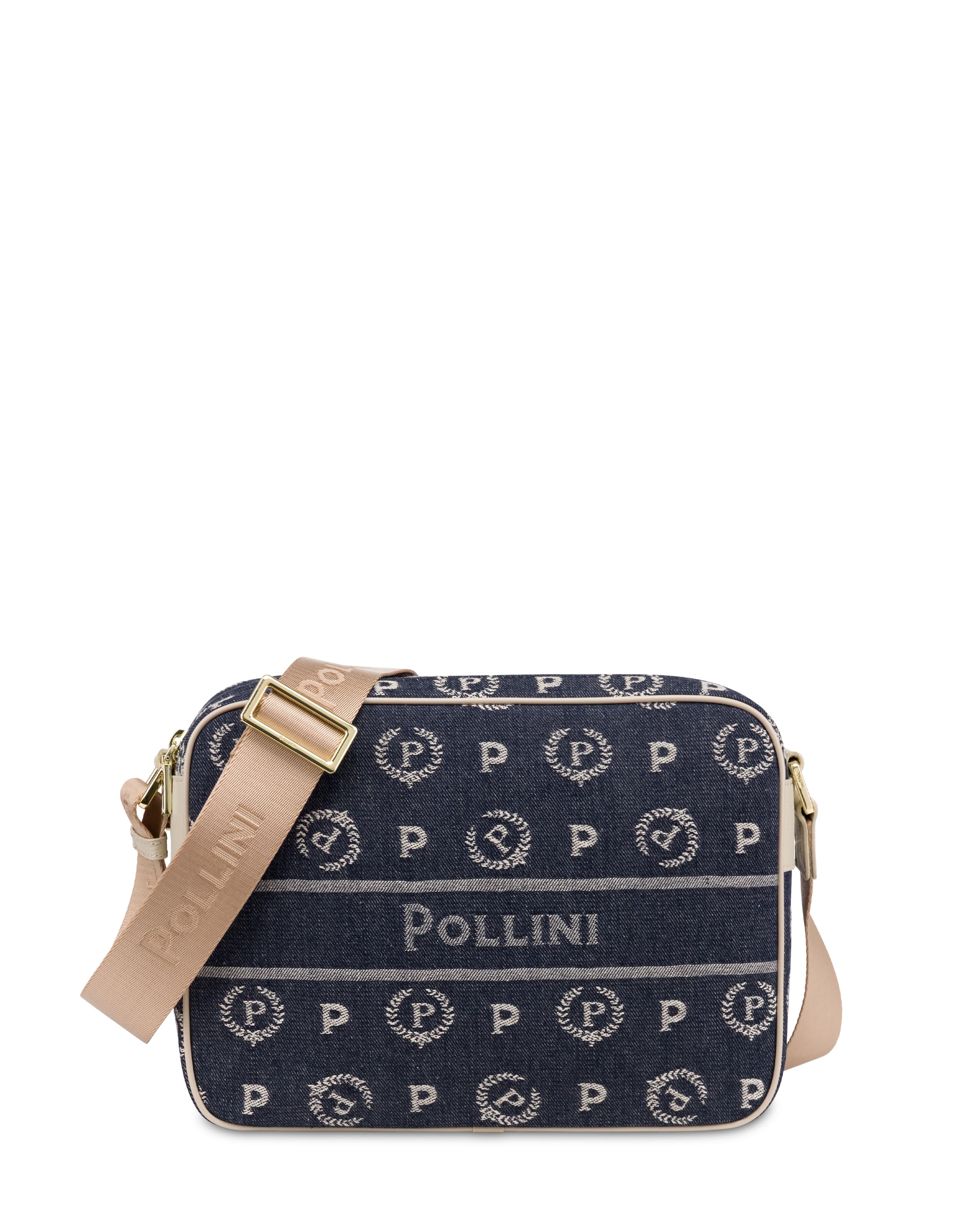 pollini — Camera Bag Heritage Marina in Denim