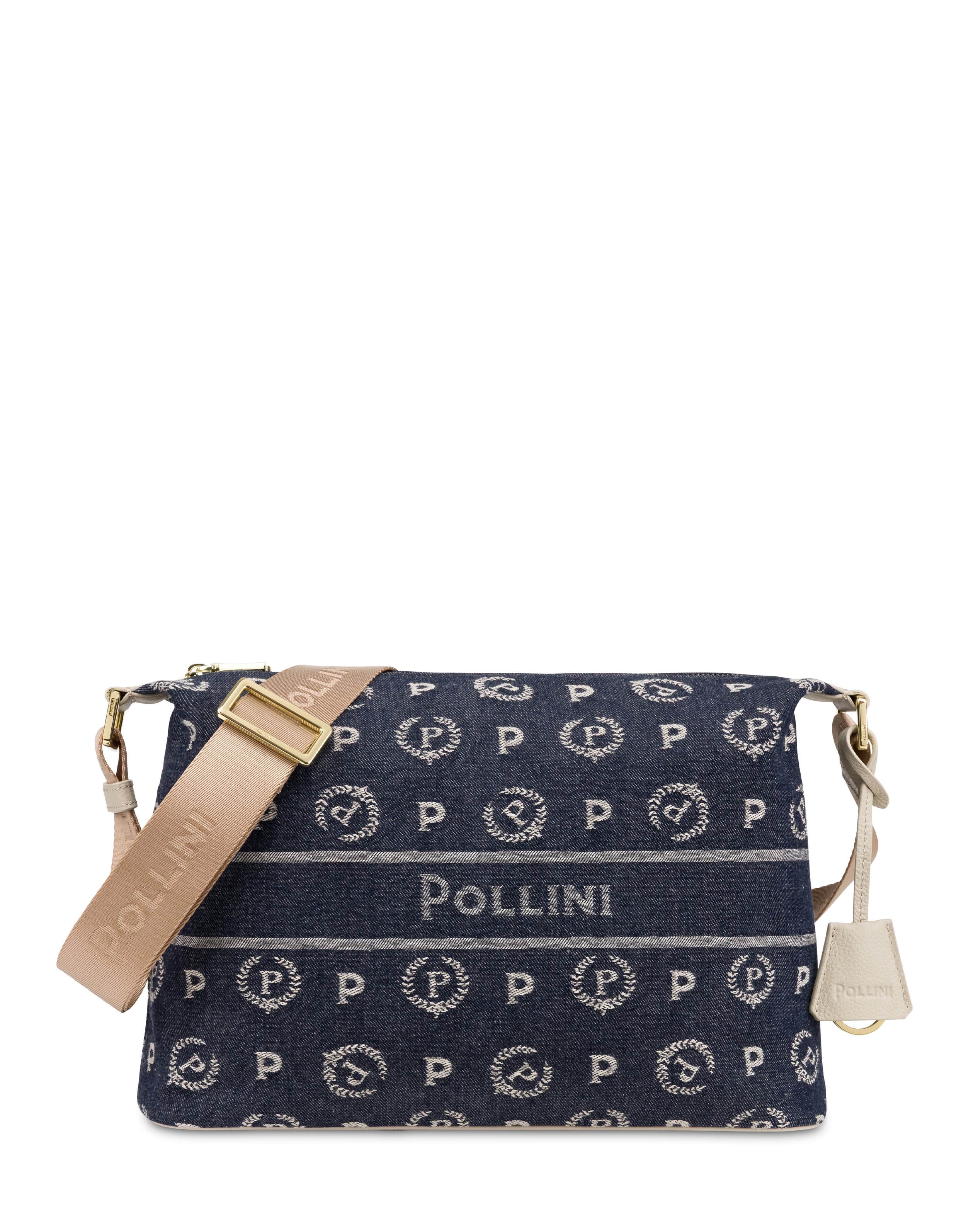 pollini — Hobo Bag Heritage Marina in Denim