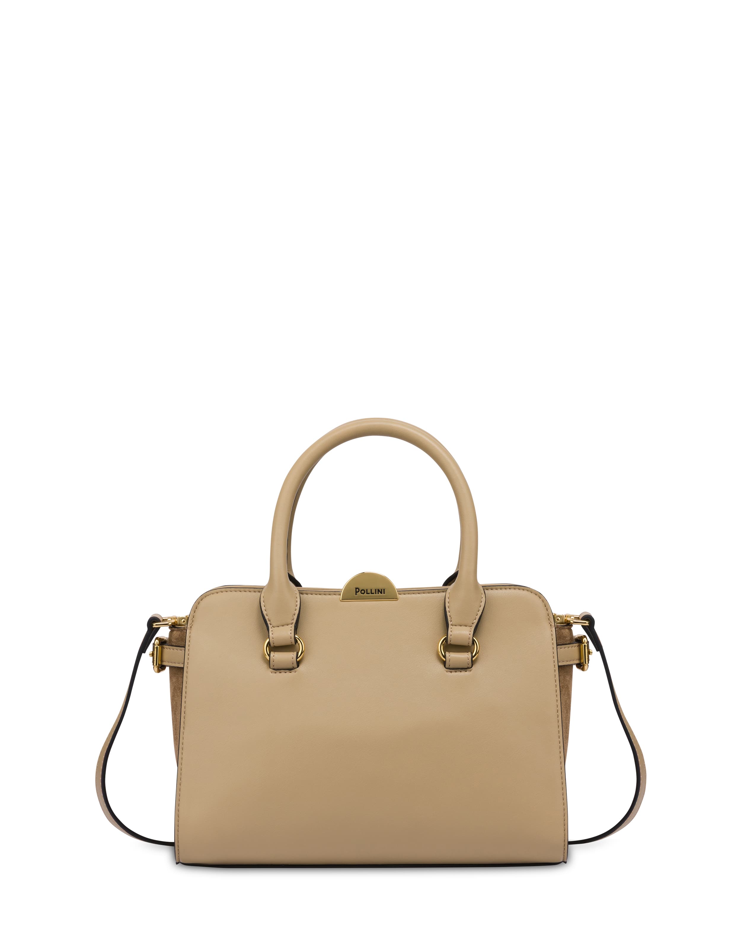 pollini — Borsa a mano Moon small in plain pu
