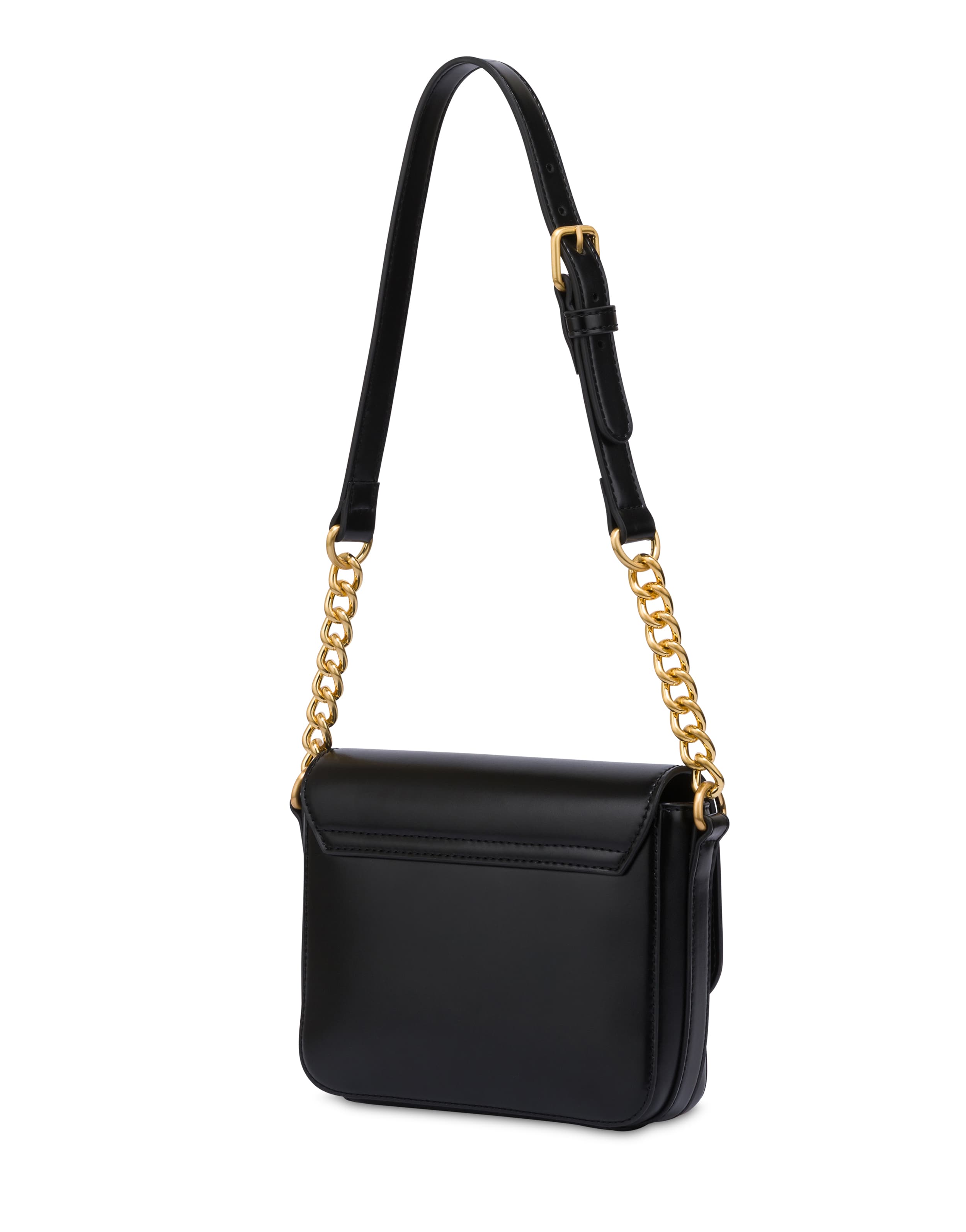 Borsa a spalla Aurora in plain pu — vista 2