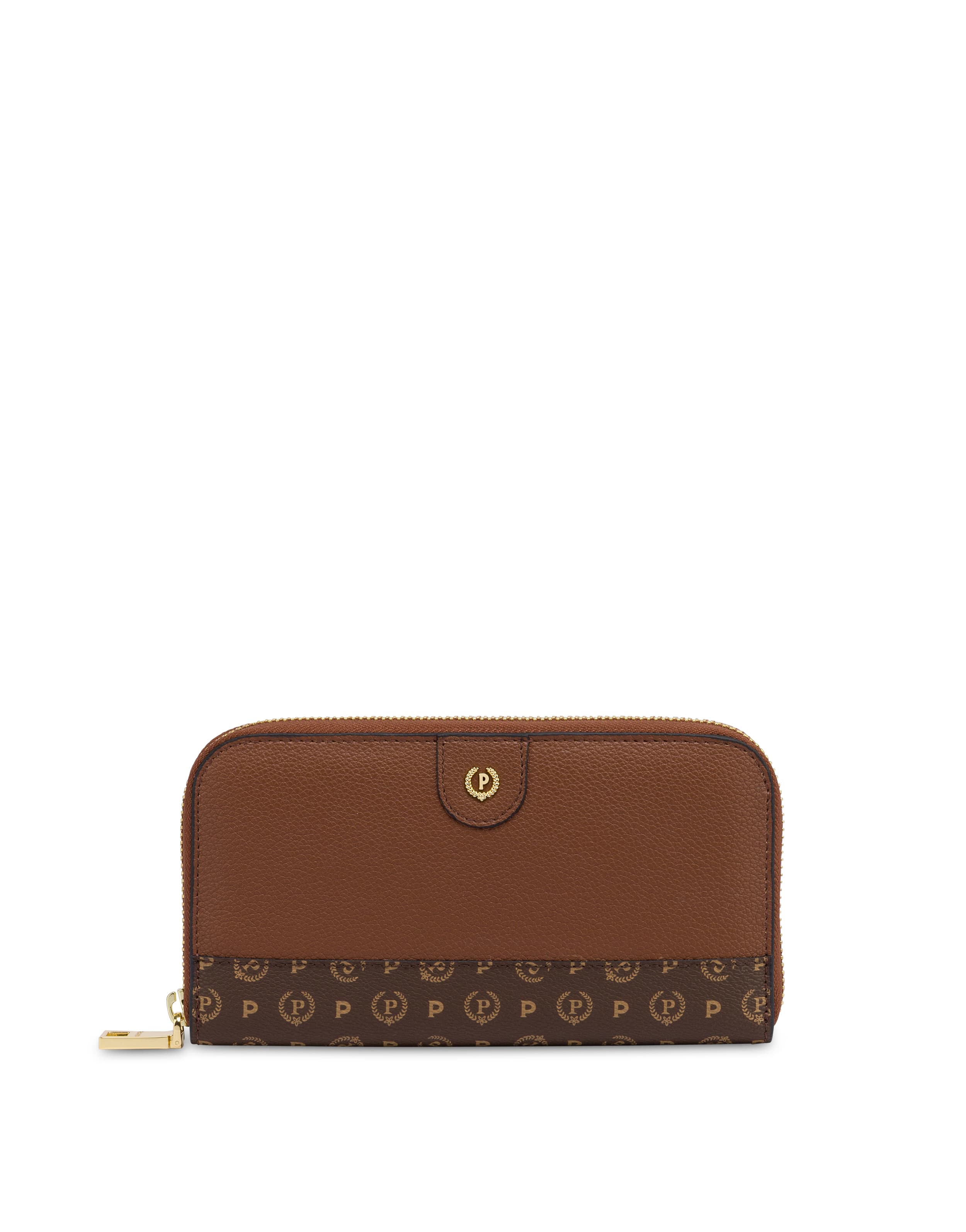 pollini — Portafoglio Zip Around mix Heritage