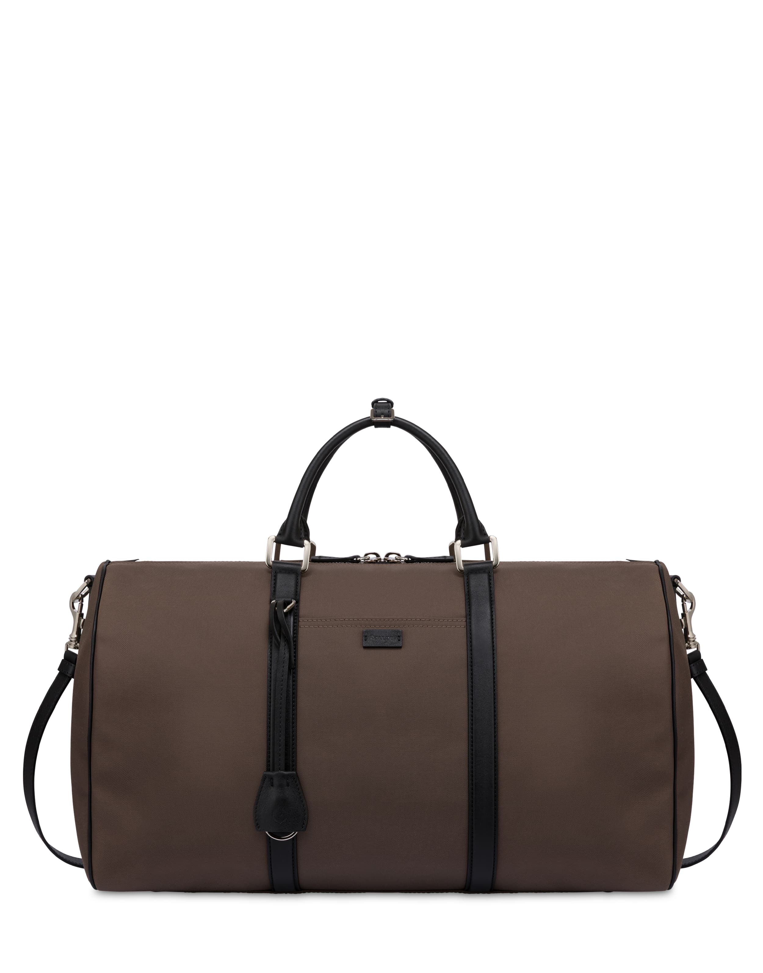 pollini — Borsa da viaggio in nylon e vitello
