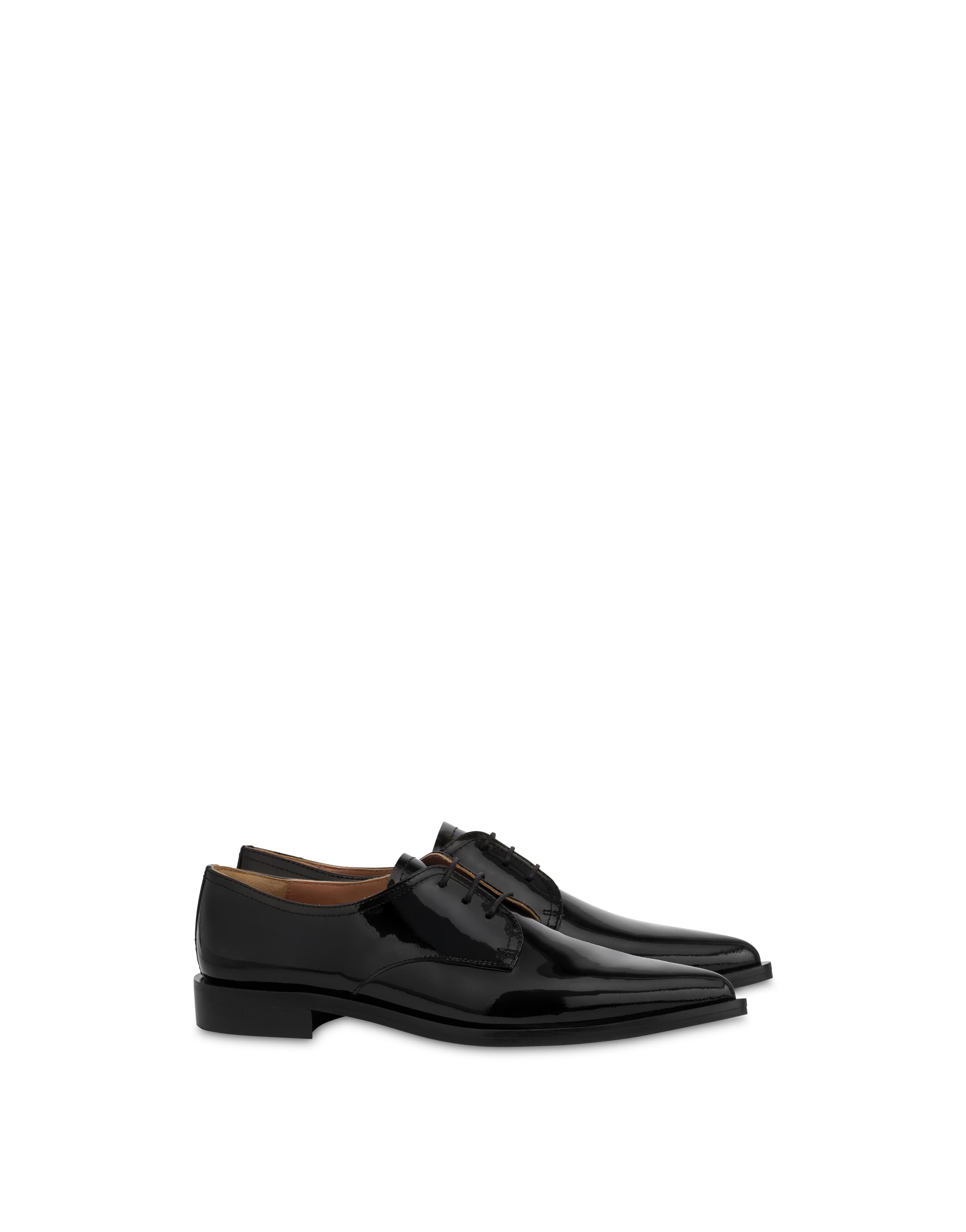 Derby Cleo in vernice — vista 2