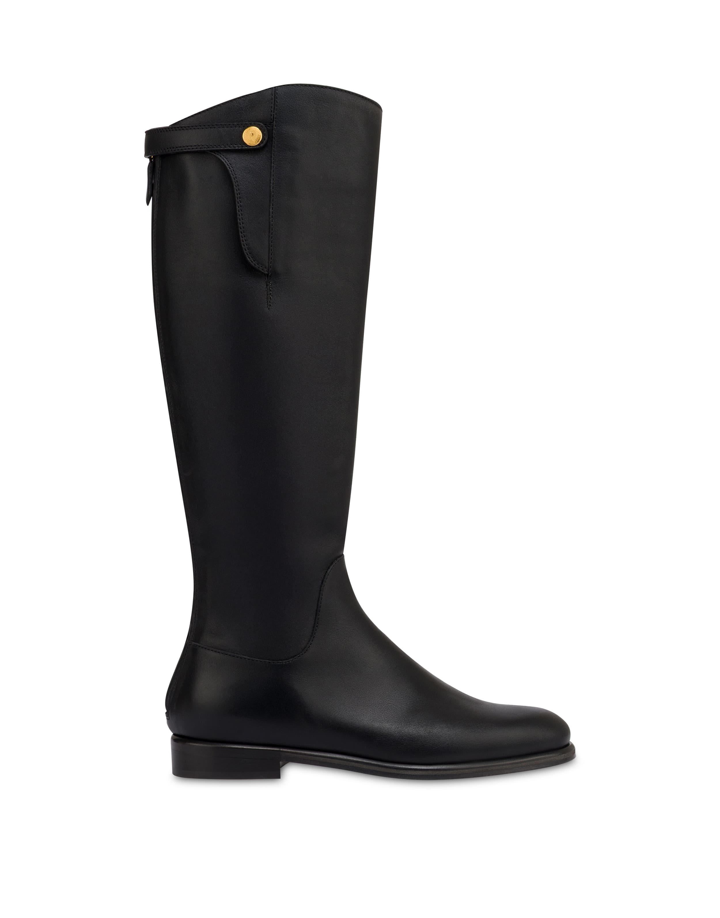 pollini — Stivale cavaliere Varenne in vitello