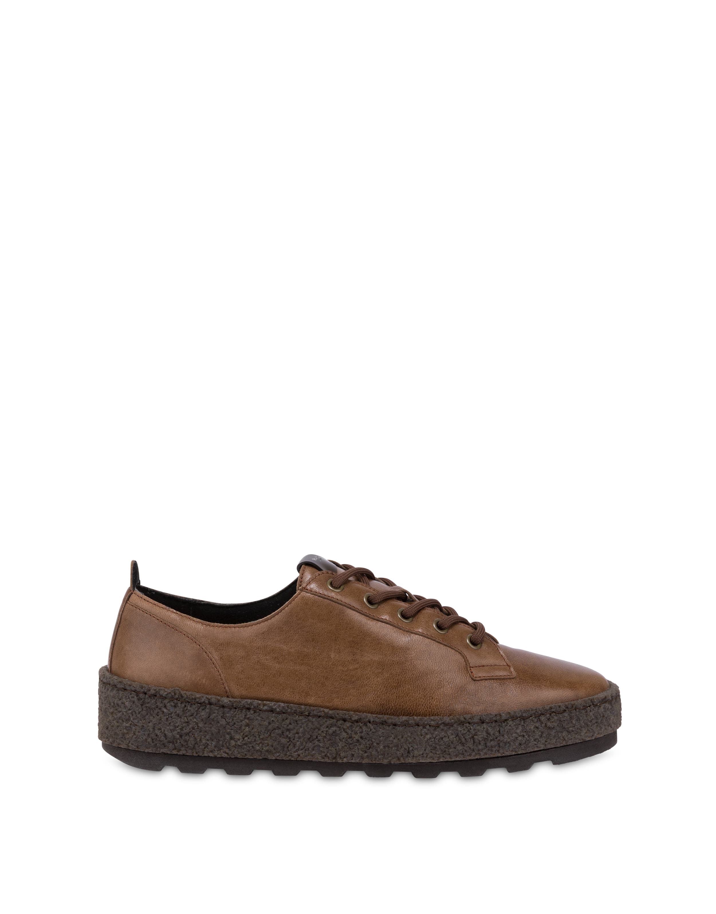 pollini — Derby Greenwich in capra pull up T.MORO