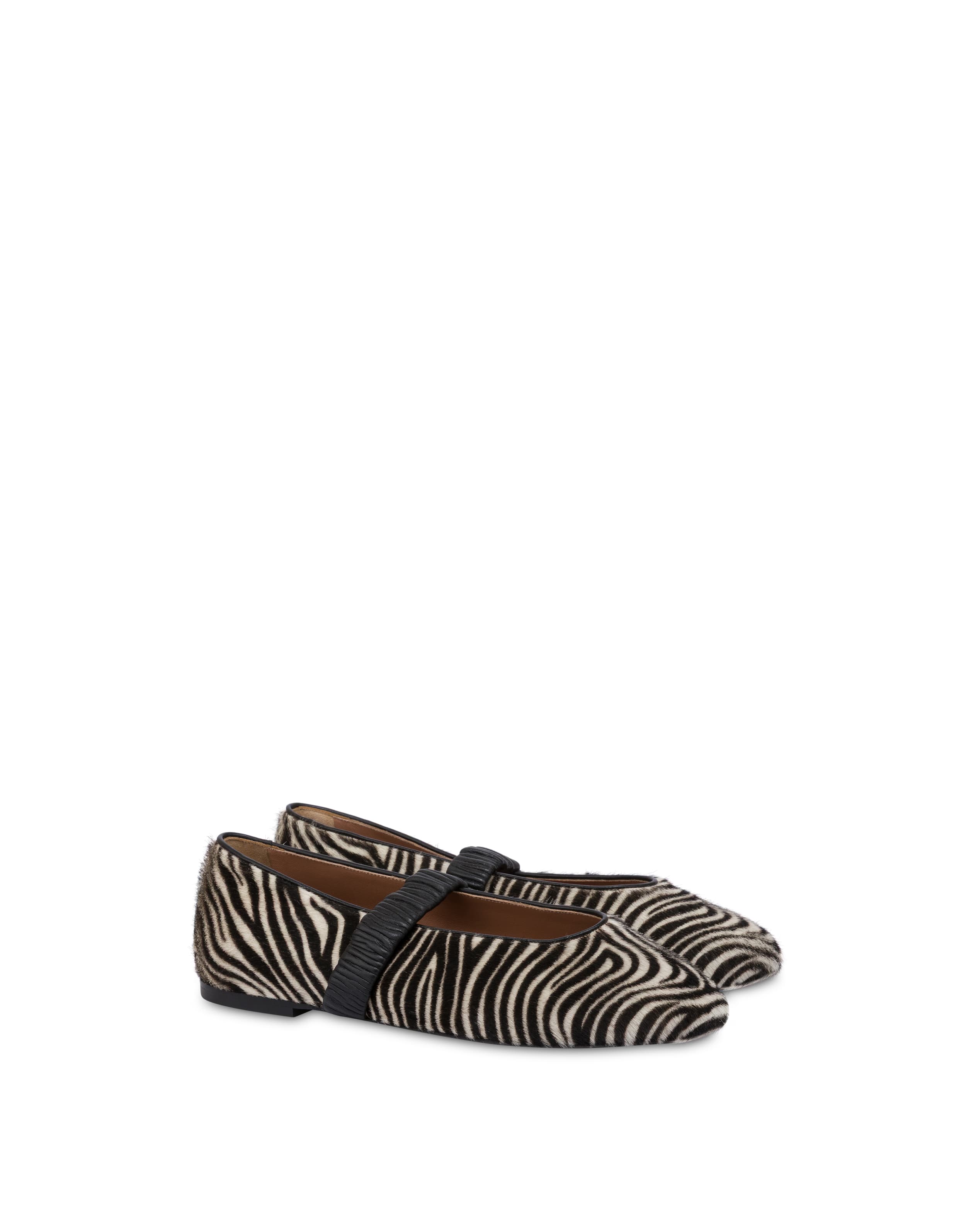 Ballerina Ballet in cavallino stampato ZEBRA — vista 2