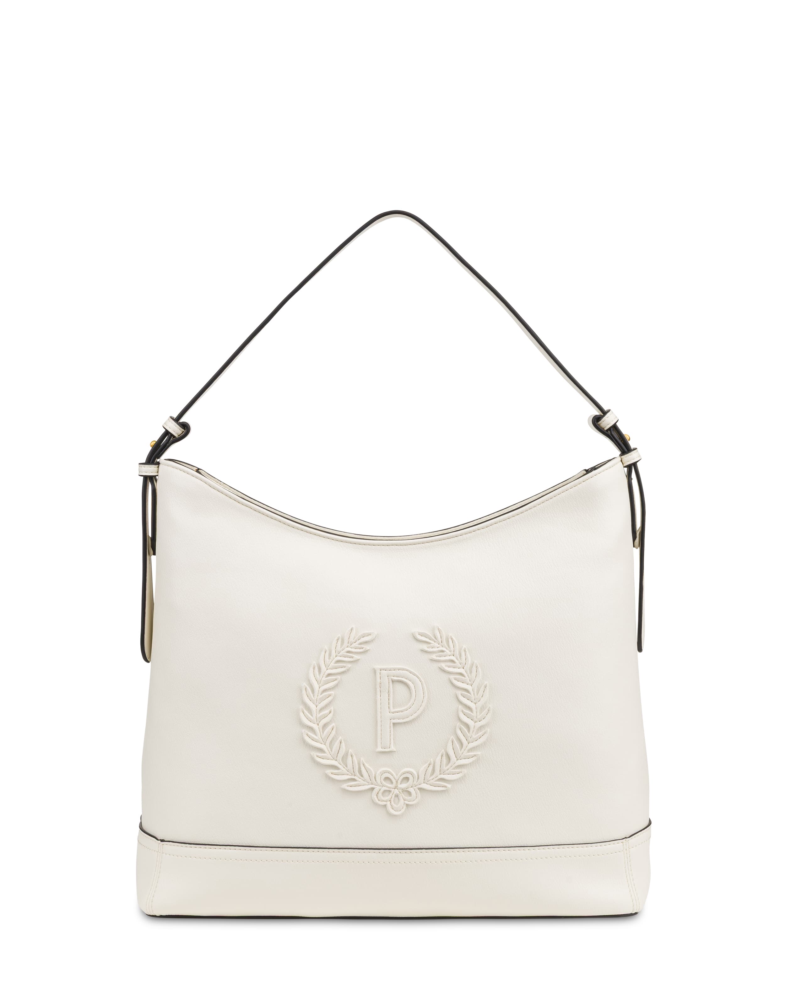 pollini — Hobo Bag Crown in Grained Pu