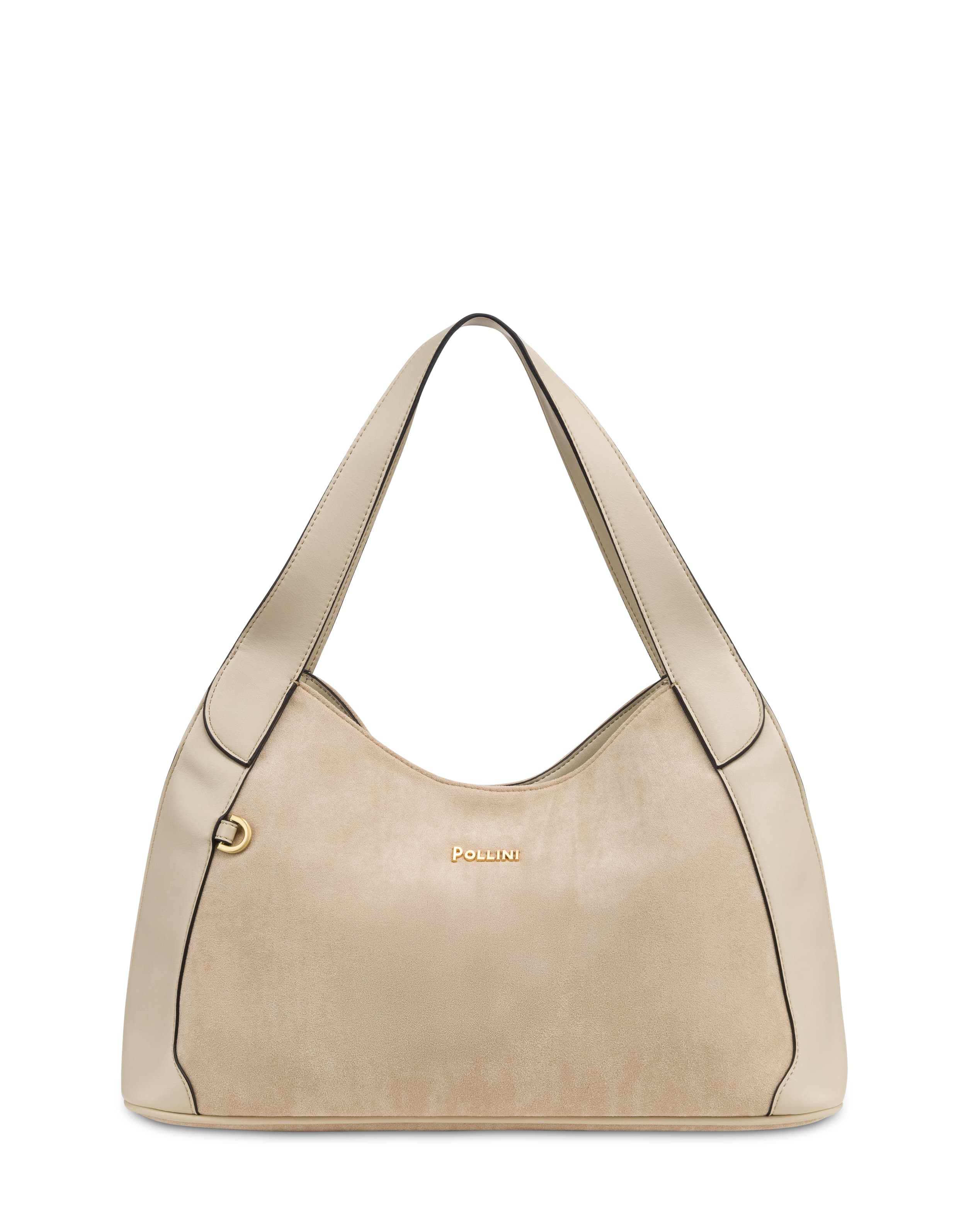 pollini — Hobo Bag Sabrina Medium In Simil Suede