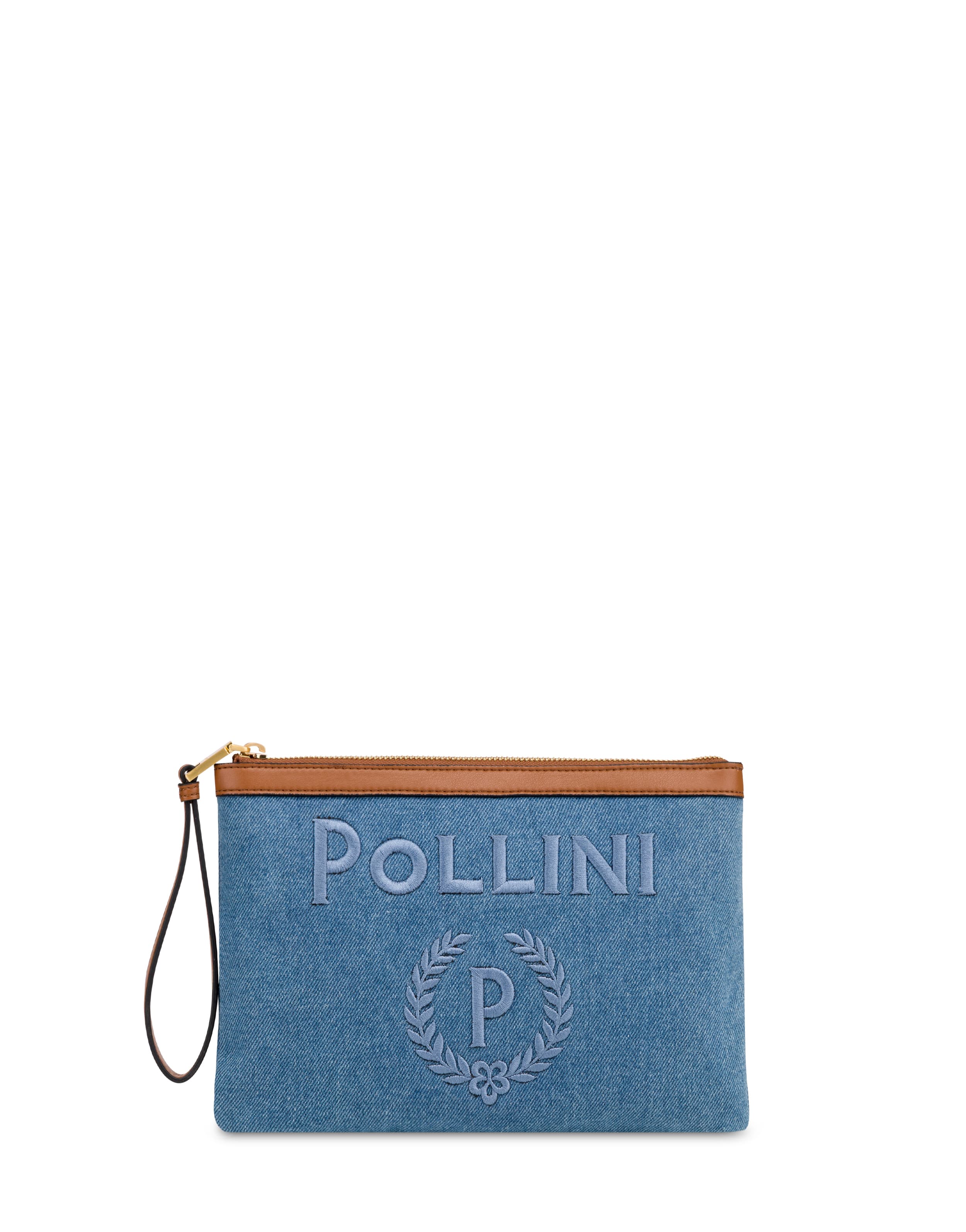 pollini — Pouch Capri In Jeans