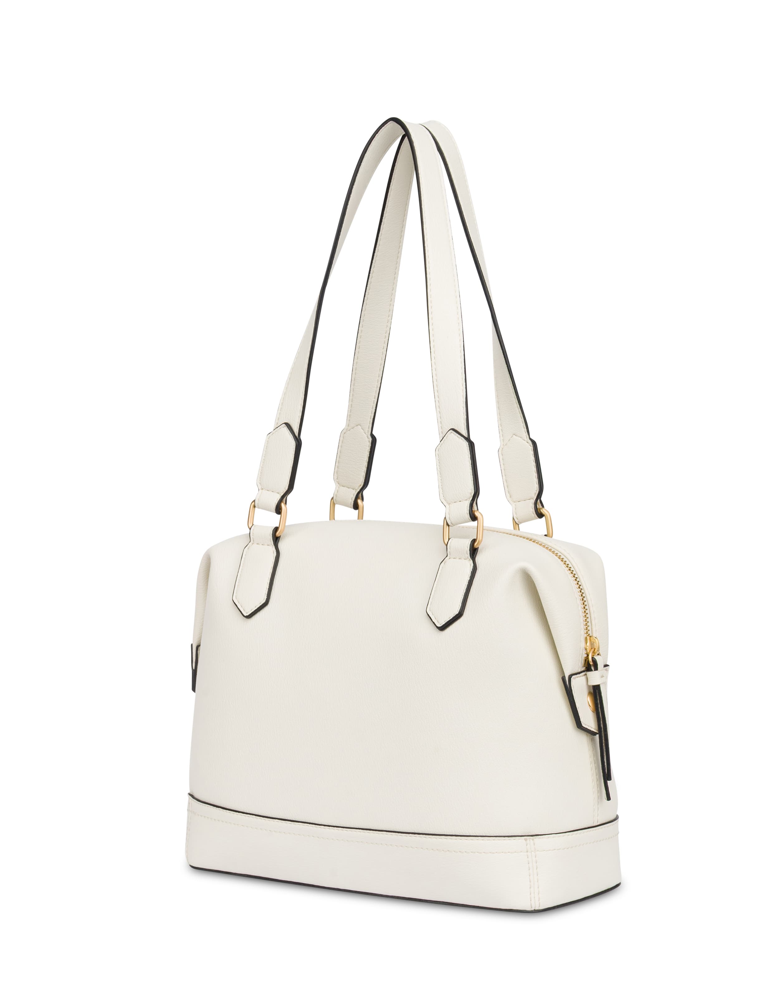 Barrel Bag Crown in Grained Pu — vista 2