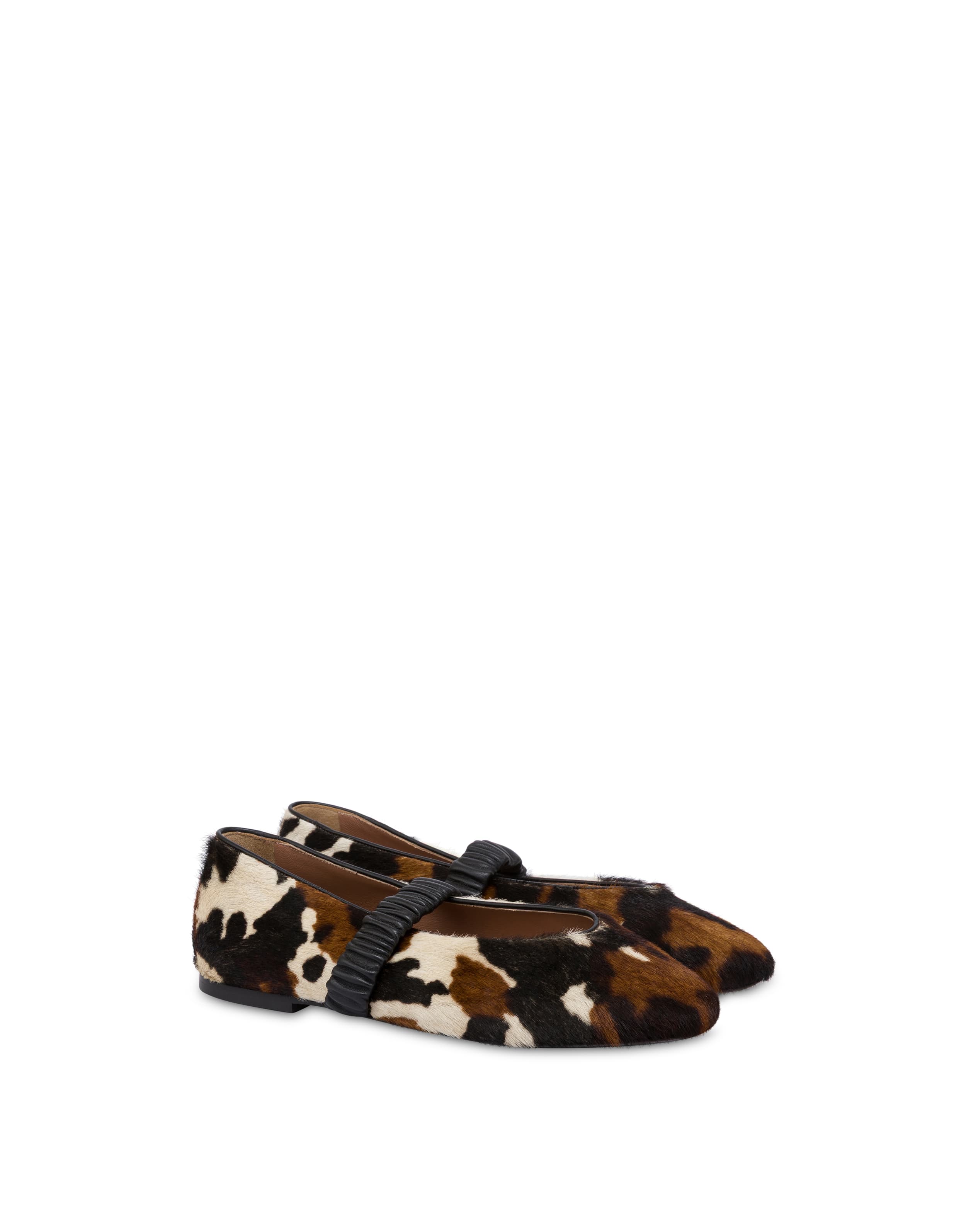 Ballerina Ballet in cavallino stampato COW — vista 2