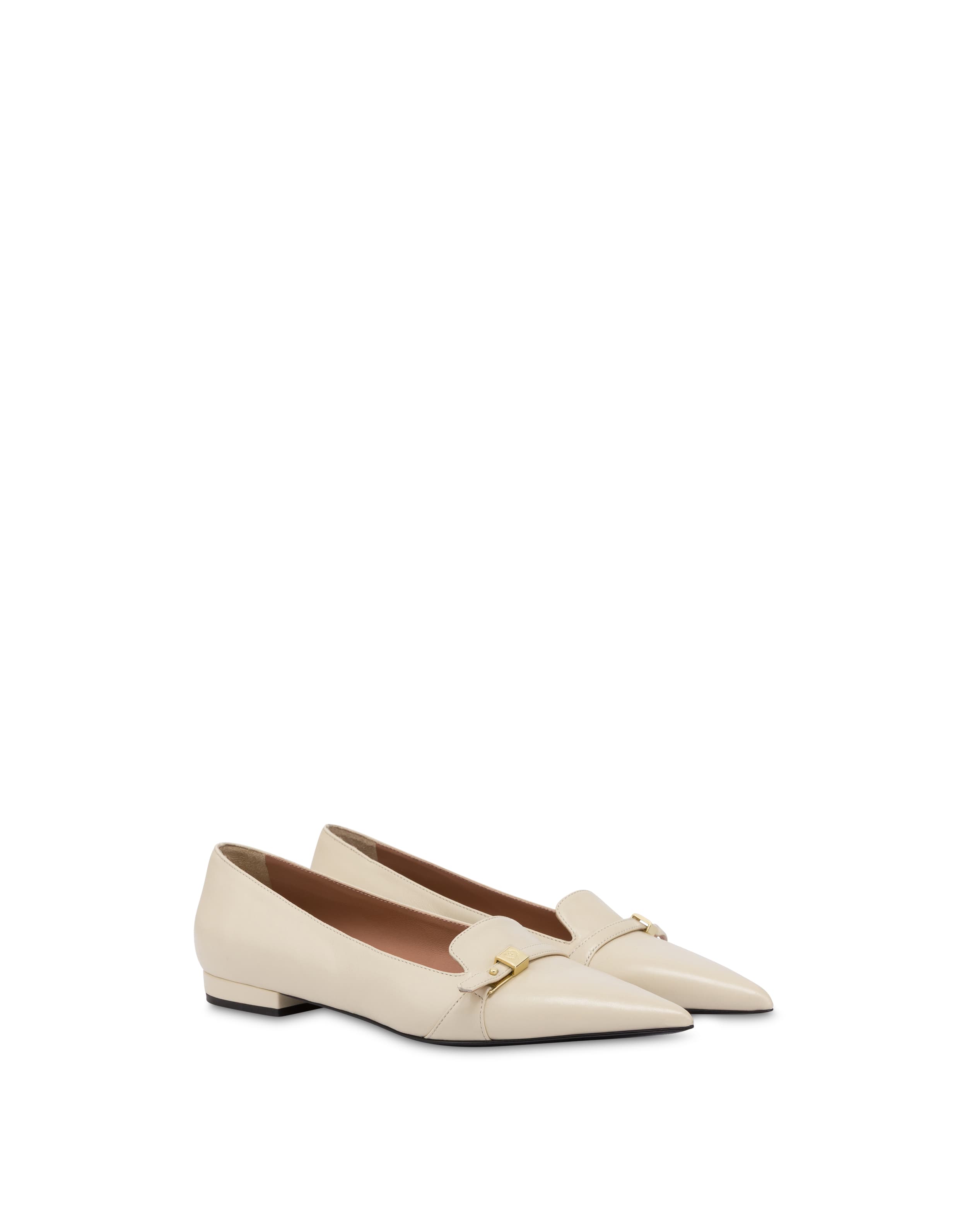 Ballerina Alba in vitello BURRO — vista 2